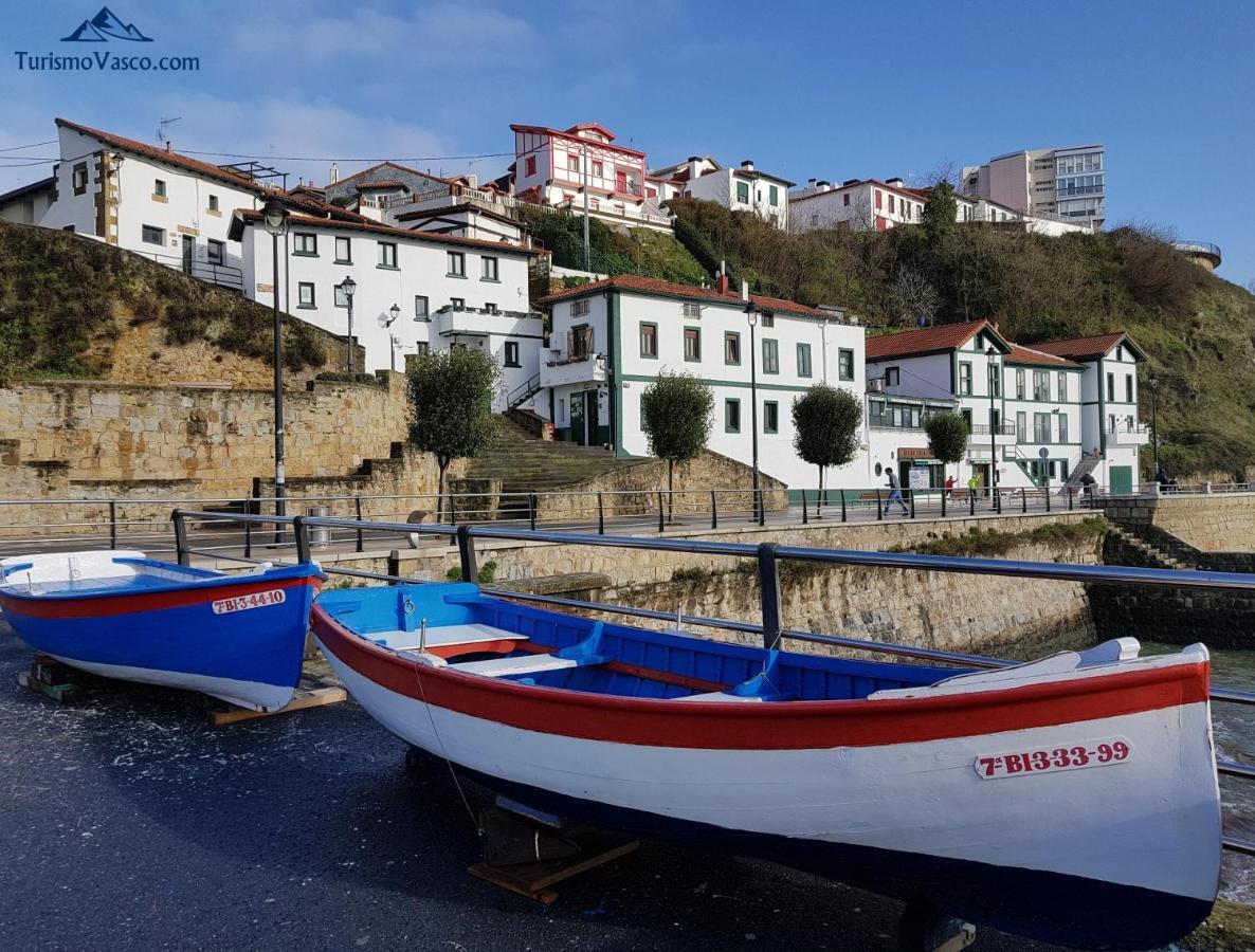 Confortable Piso En El Puerto Viejo De Algorta, A 7 Min De La Playa Guecho Kültér fotó